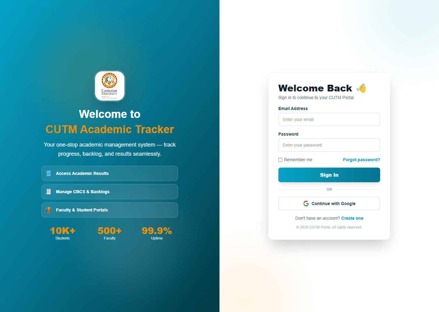 Academic Tracker project thumbnail